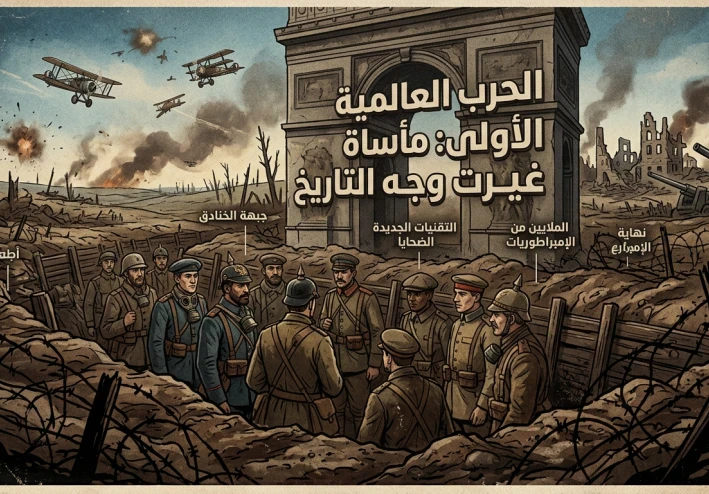 الحرب العالمية الأولى: الصراع الذي أعاد تشكيل العالم