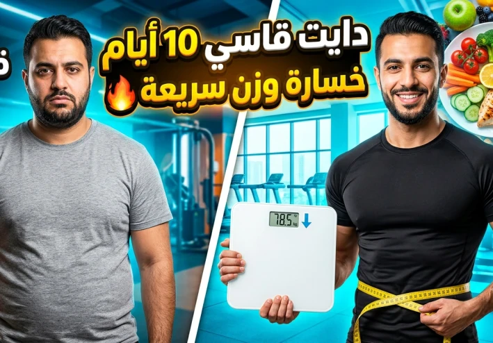 الدايت القاسي خلال 10 أيام: هل يساعد على خسارة الوزن بسرعة؟
