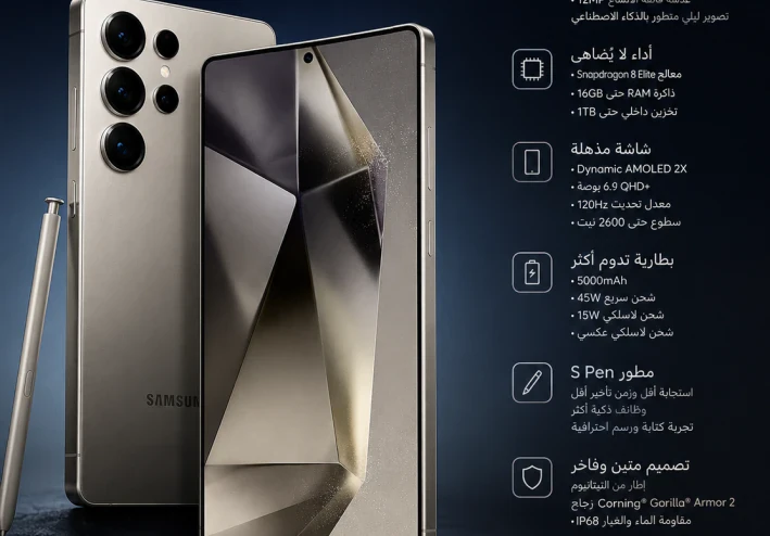 لماذا يجب أن تشتري Samsung Galaxy S25 Ultra؟ المواصفات الكاملة وأهم المميزات