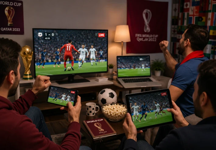 مشاهدة كأس العالم مجانًا عبر الإنترنت | بث مباشر لأقوى مباريات البطولة العالمية