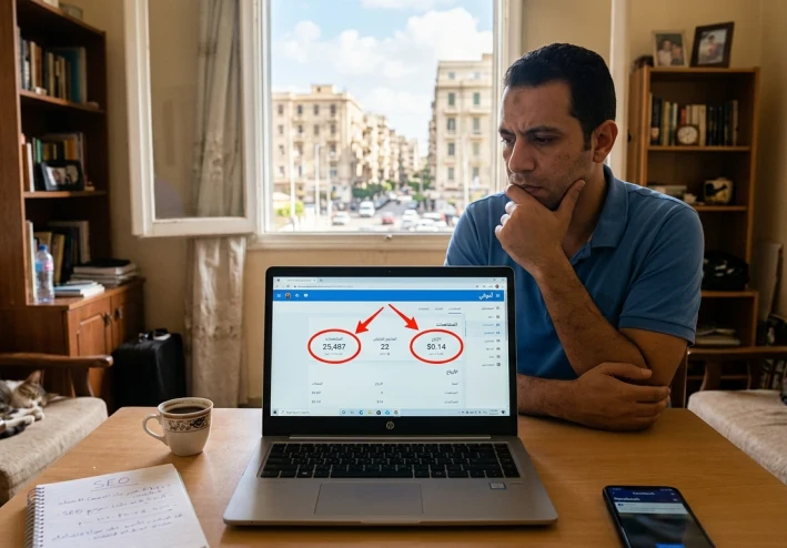 لغز منصة أموالي: ليه عندك مشاهدات كتير والـ "أرباح صفر"؟