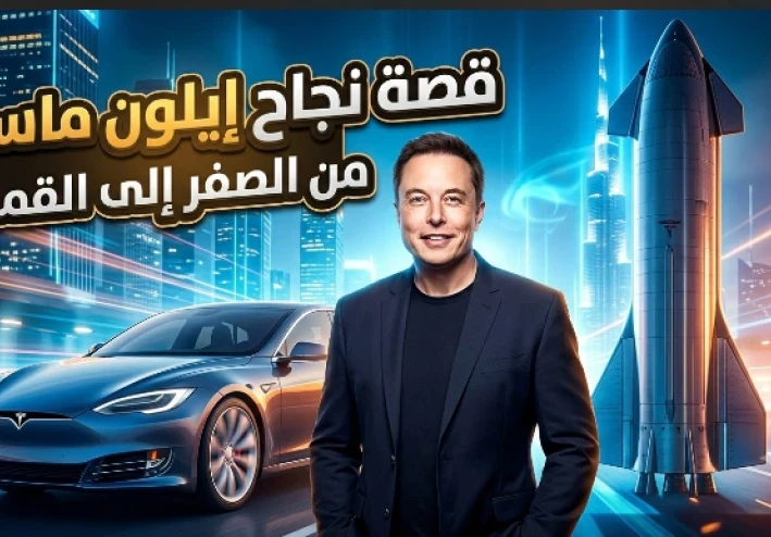 من الفشل الدراسي إلى أغنى رجل أعمال في العالم: قصة نجاح إيلون ماسك