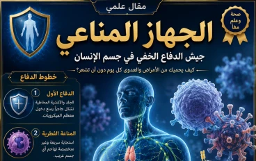 الجهاز المناعي: جيش الدفاع الخفي في جسم الإنسان