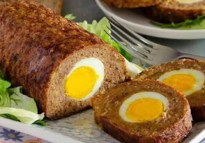 🥚 البيض الاسكتلندي - طريقة عمل البيض الاسكتلندي المقرمش بوصفة أصلية وشهية