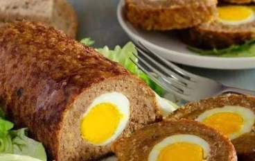 🥚 البيض الاسكتلندي - طريقة عمل البيض الاسكتلندي المقرمش بوصفة أصلية وشهية
