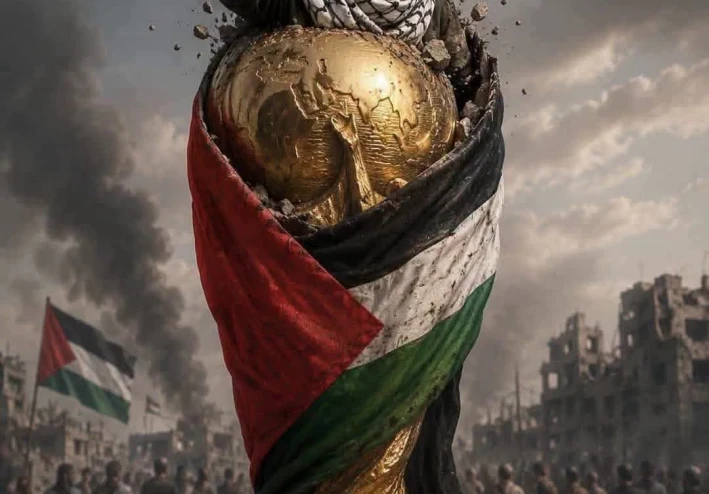 بين المدرجات والركام: حين تجتمع حبّة الكورة ونبض القضية الفلسطينية
