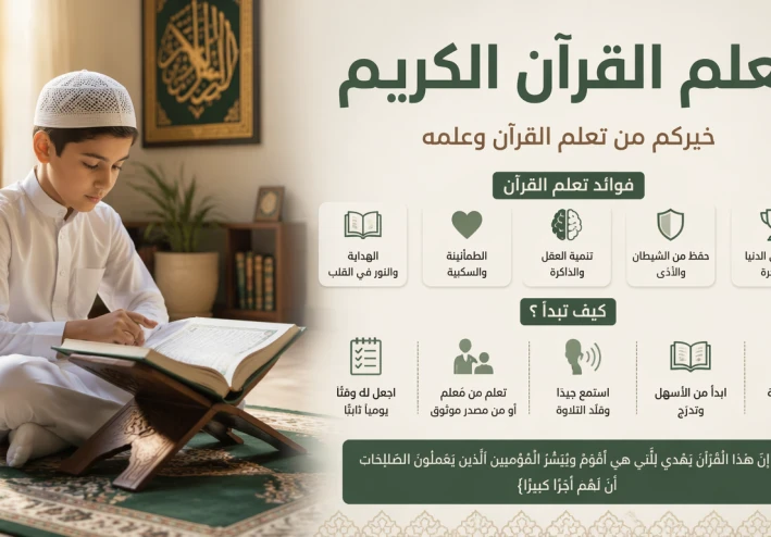 طرق تعلم و حفظ القرآن الكريم