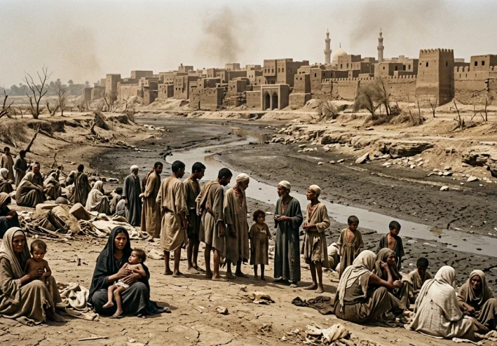 الشدة المستنصرية: حين أكل الجوع أحلام القاهرة.