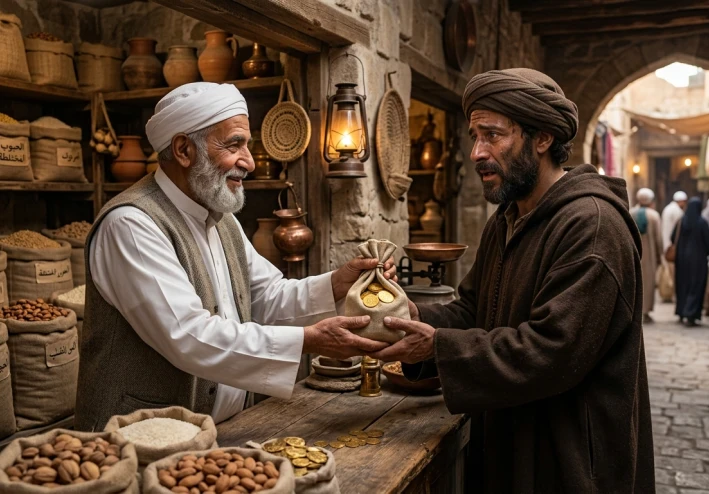 التاجر الأمين الذي غيّرت الأمانة حياته