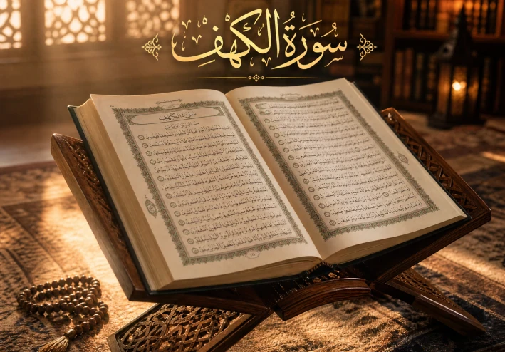 سورة الكهف مكتوبة كاملة بالتشكيل | كتابة وقراءة