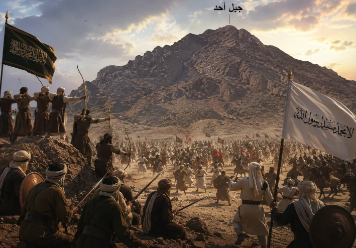 غزوة أُحد: تفاصيل المعركة التي علّمت المسلمين أعظم دروس الطاعة والصبر
