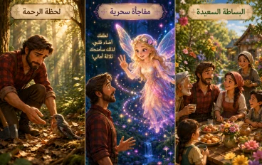 الحطاب جاك والجنية السحرية
