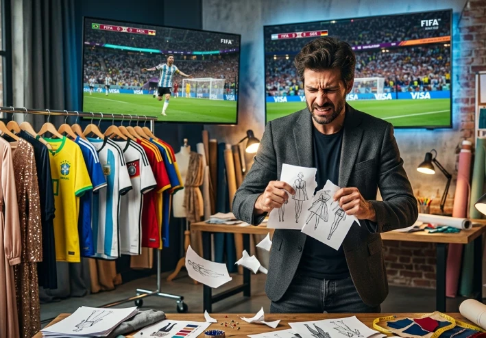 هل يتسبب كأس العالم في تراجع صناعة الموضة؟ ولماذا يفقد مصممو الأزياء أعصابهم؟