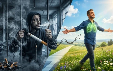 رحلة التحرر من إدمان التدخين إلى رحاب التعافي