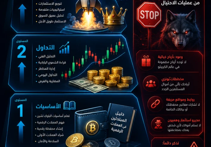 الربح من العملات الرقمية
