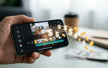 هندسة المحتوى المرئي: دليل المبتدئين الشامل للربح من مونتاج الفيديو بالهاتف.