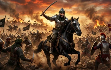 خالد بن الوليد ضد الروم في معركة اليرموك.. المعركة التي غيرت مجرى التاريخ