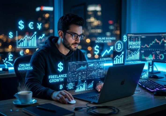 أفضل 10 طرق حقيقية للربح من الإنترنت في 2026 للمبتدئين بدون رأس مال