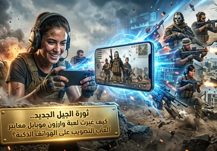 ثورة الجيل الجديد.. كيف غيرت لعبة وارزون موبايل معايير ألعاب التصويب على الهواتف الذكية؟