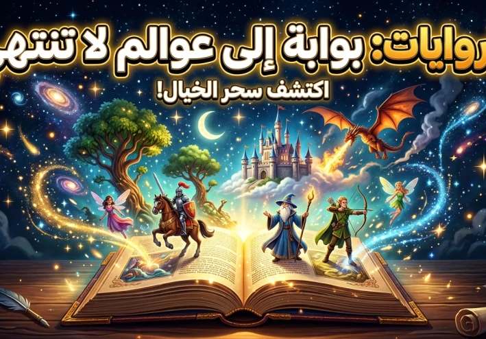 الروايات: نافذة إلى عوالم لا تنتهي