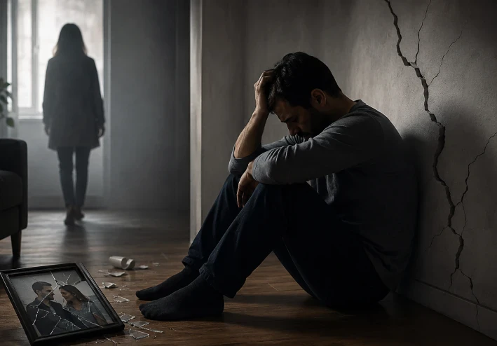 خلف صمت الرجل.. معاناة الزوج بعد صدمة الفراق