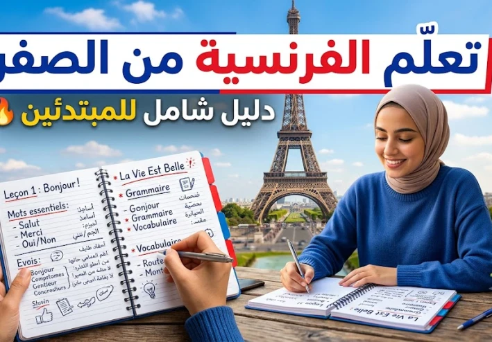 تعلم اللغة الفرنسية من الصفر: دليل عملي لبناء أساس قوي والوصول إلى التحدث بثقة