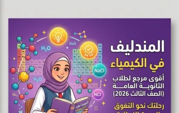 📙 كتاب مندليف في الكيمياء للصف الثالث الثانوي 2026 PDF | أقوى دليل للتفوق والحصول على الدرجة النهائية