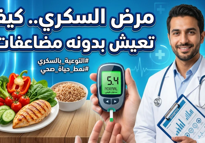 مرض السكري.. كيف تعيش حياة طبيعية وتحافظ على صحتك دون مضاعفات؟