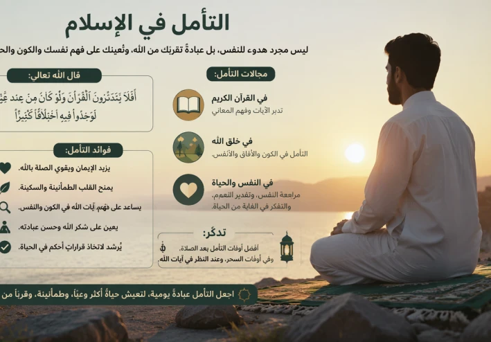 التأمل الصحيح في الإسلام