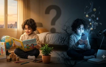 أضرار الشاشات للأطفال: الجانب المظلم للتكنولوجيا وكيف تسرق الأجهزة الذكية براءة الطفولة والنمو السليم؟