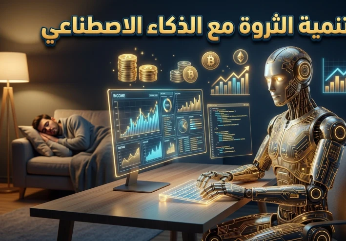 الذكاء الاصطناعي يعمل.. وأنت نائم: كيف تبني آلة دخل ذكية تُدار بنفسها في 2025