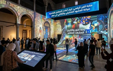 منارة الفن الرقمي.. كيف أعادت المعارض التفاعلية صياغة المشهد التشكيلي والثقافي في مصر