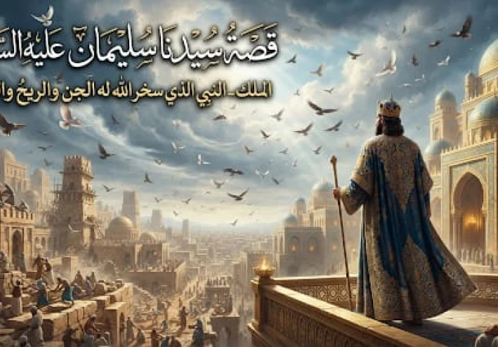 قصة سيدنا سليمان عليه السلام: الملك النبي الذي سخر الله له الجن والريح والطير