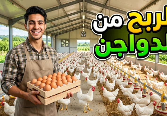 الربح من مشروع تربية الدواجن: فرصة استثمارية قوية ومشروع ناجح برأس مال مناسب