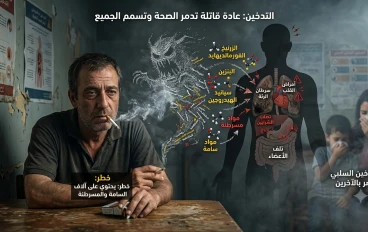 التدخين.. السم البطيء الذي يدمر صحة الإنسان