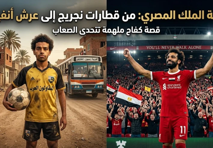 من قريته الصغيرة إلى عرش ليفربول: قصة كفاح محمد صلاح التي ألهمت العالم