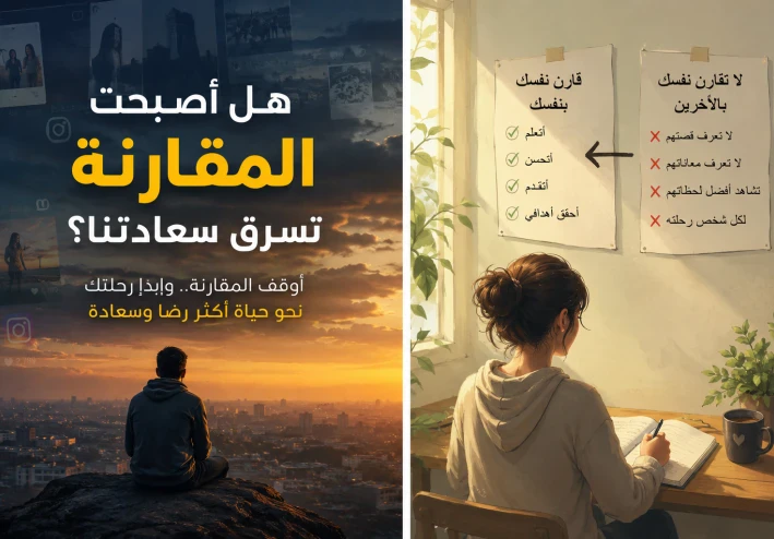 هل اصبحت المقارنة تسرق سعادتنا؟