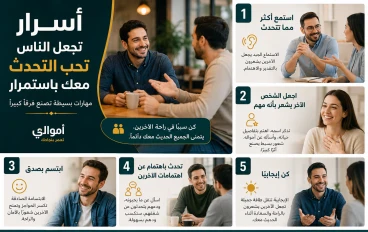  أسرار تجعل الناس تحب التحدث معك باستمرار.. مهارات بسيطة تصنع فرقًا كبيرًا
