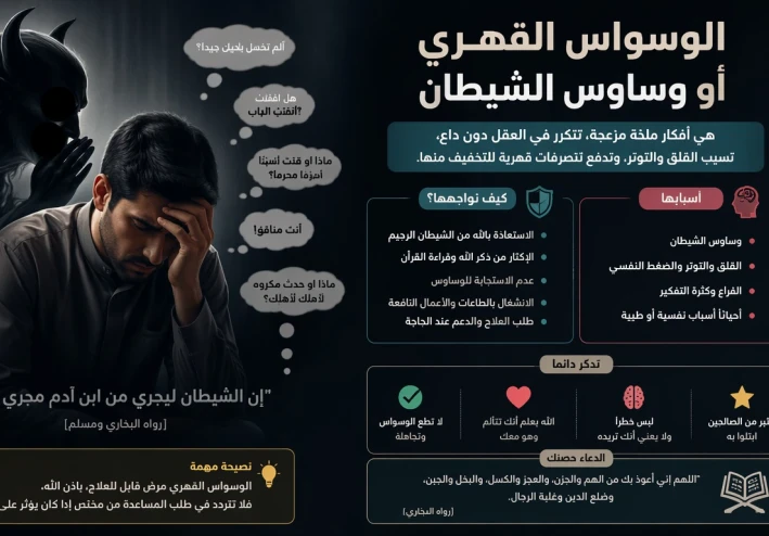 الوساوس القهري أو وساوس الشيطان