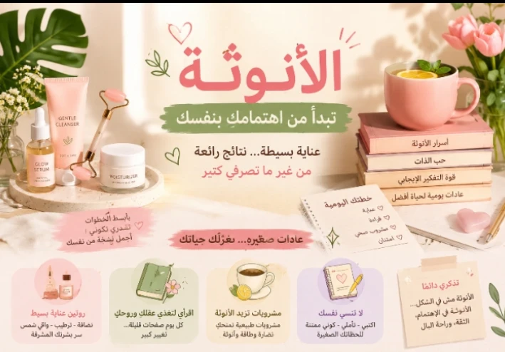 الأنوثة الحقيقية لا تحتاج ميزانية كبيرة.. روتين بسيط يغير حياتك