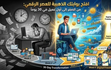 دليل عام 2026: كيف تتعلم مهارة رقمية وتدخل عالم العمل الحر في 30 يوماً فقط؟ 💸💻