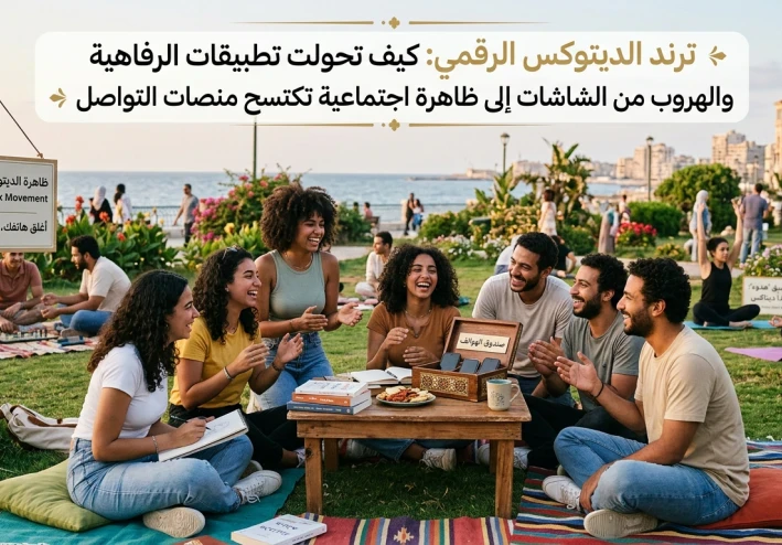 ترند الديتوكس الرقمي.. كيف تحولت تطبيقات الرفاهية والهروب من الشاشات إلى ظاهرة اجتماعية تكتسح منصات التواصل