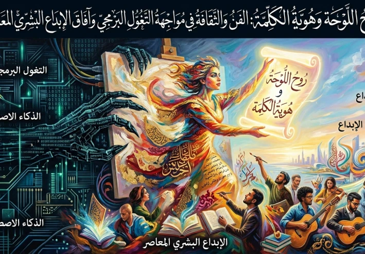 روح اللوحة وهوية الكلمة.. الفن والثقافة في مواجهة التغول البرمجي وآفاق الإبداع البشري المعاصر