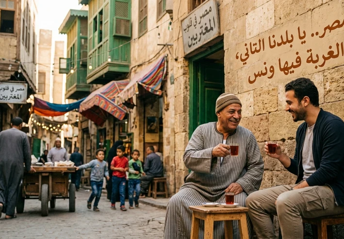 🇪🇬 مصر في قلوب المغتربين: عندما تتحول الغربة إلى وطن ثانٍ دافئ.