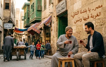 🇪🇬 مصر في قلوب المغتربين: عندما تتحول الغربة إلى وطن ثانٍ دافئ.
