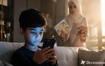  طفلي لا يترك الهاتف... كيف أستعيده قبل أن يخسر طفولته؟