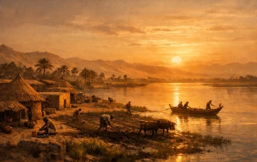 حكاية الأرض التي عشقها النيل: كيف وُلدت مصر من الطمي والحلم