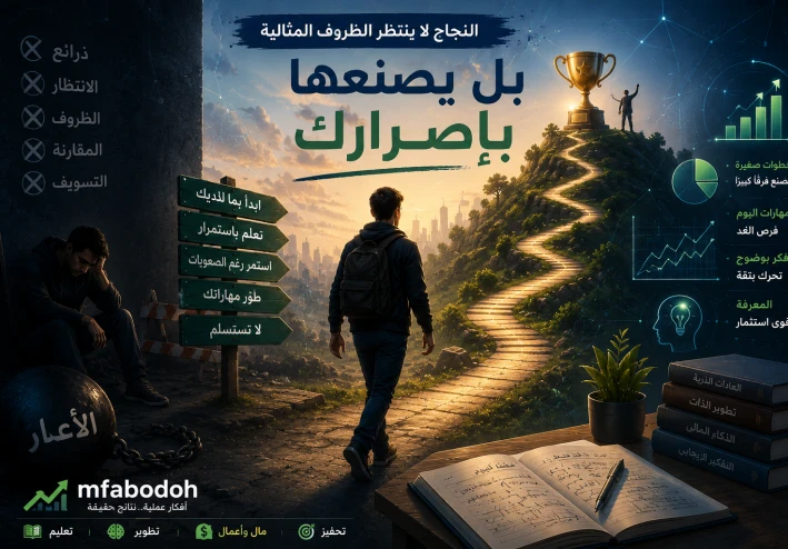 لماذا ينجح البعض رغم قلة الإمكانيات؟ السر ليس فيما تملك... بل فيما تفعل