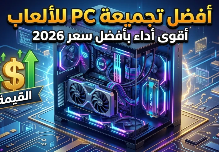 أفضل تجميعة PC للألعاب بأفضل سعر في 2026: أداء قوي دون إنفاق الكثير