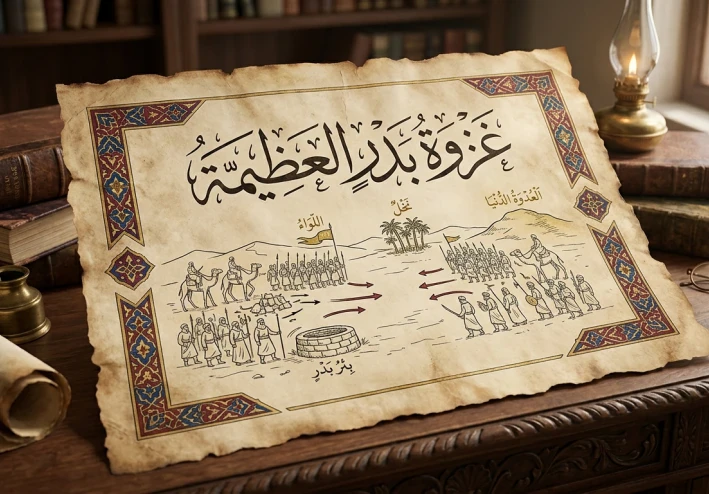 غزوة بدر العظيمه 2ه‍